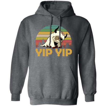 Appa Sky Bison Yip Yip Vintage T-Shirt - HOODIE