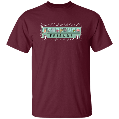 We Are All Friends Teacher T-Shirt - lapicta