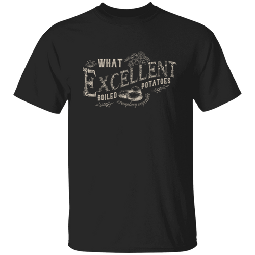 Excellent Boiled Potatoes Pride And Prejudice Teacher T-Shirt 3 khoai
