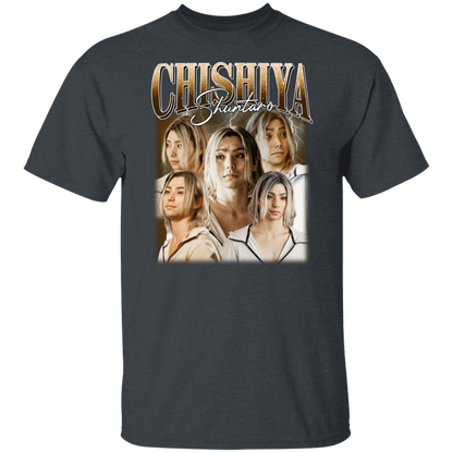 G500 5.3 oz. T-Shirt Shuntaro Chishiya Bootleg Shirt - ID09122410
