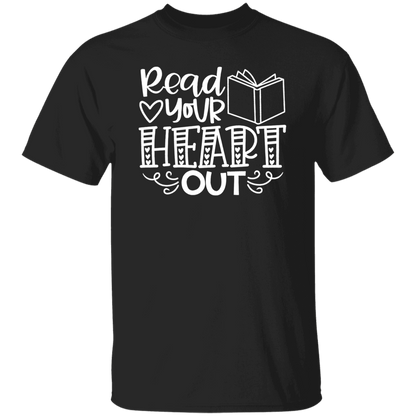 Read Your Heart Out Teacher T-Shirt - lapicta