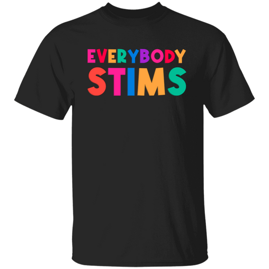 Everybody Stims Unisex T-Shirt - pelyn