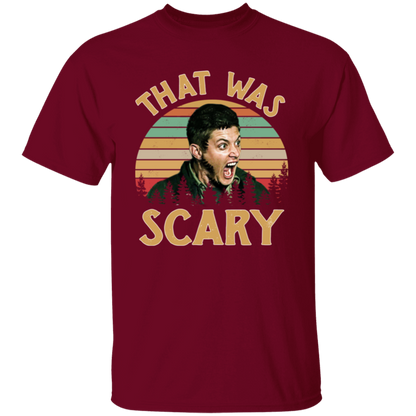 Dean Winchester Supernatural That Was Scary Funny Vintage Retro Unisex  T-Shirt - lucy - 92252218