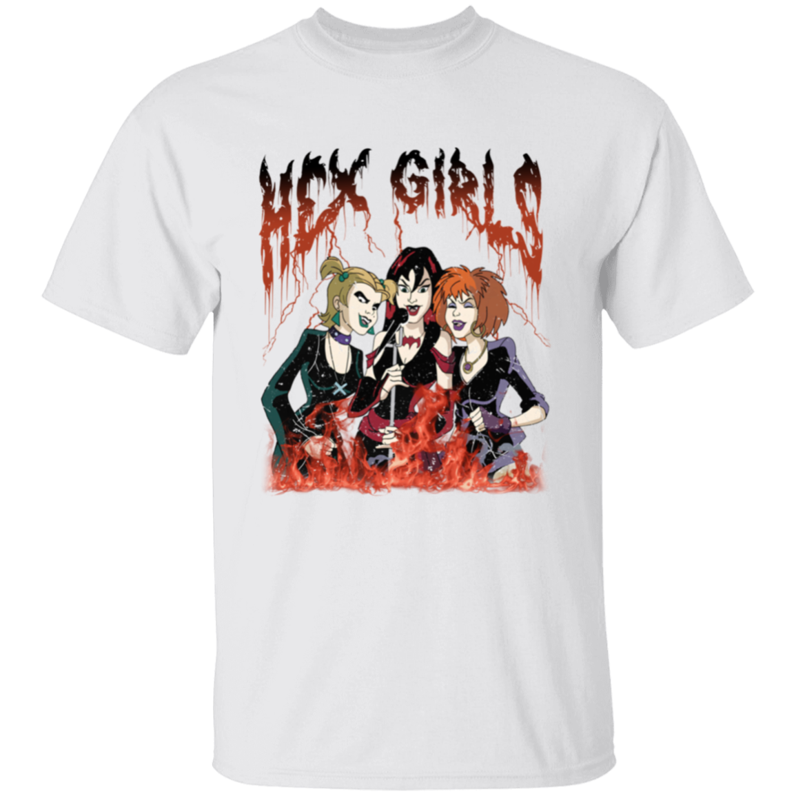 Hex Girls Vintage Unisex T-Shirt - pelyn - ID07082417