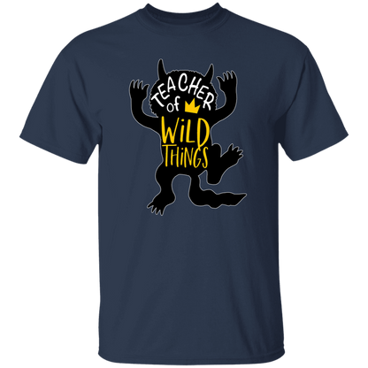 Teacher of Wild Things Teacher  T-Shirt - biubiucustom