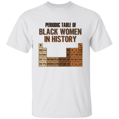 Periodic Table Of Black Women In History Unisex  T-Shirt - lucy - 97575567
