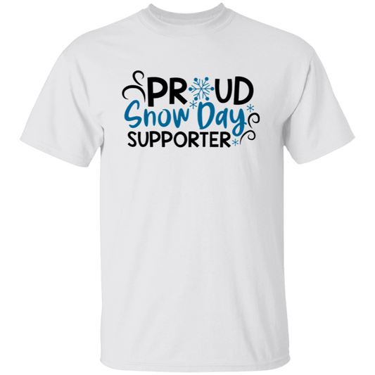 Proud Snow Day Supporter Teacher Vintage  T-Shirt