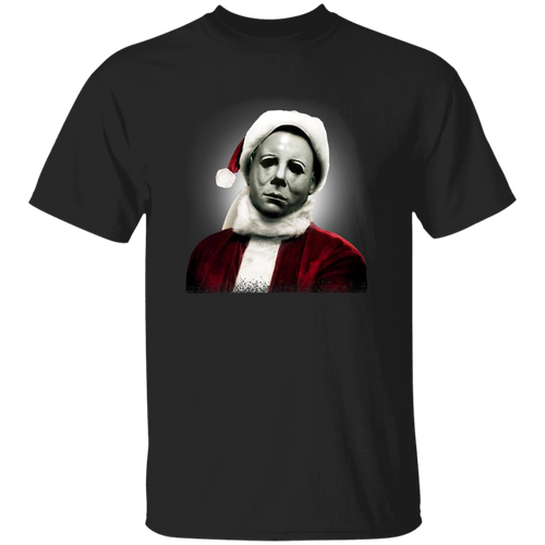 Funny Santa Michael Myers Christmas T-Shirt