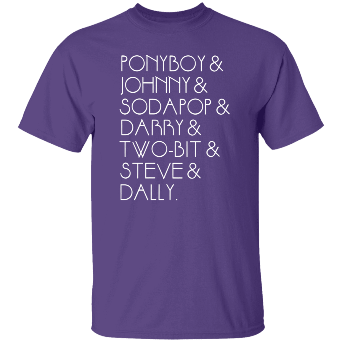 The Outsiders Shirt Characters Funny Literature Teacher Vintage T-Shirt