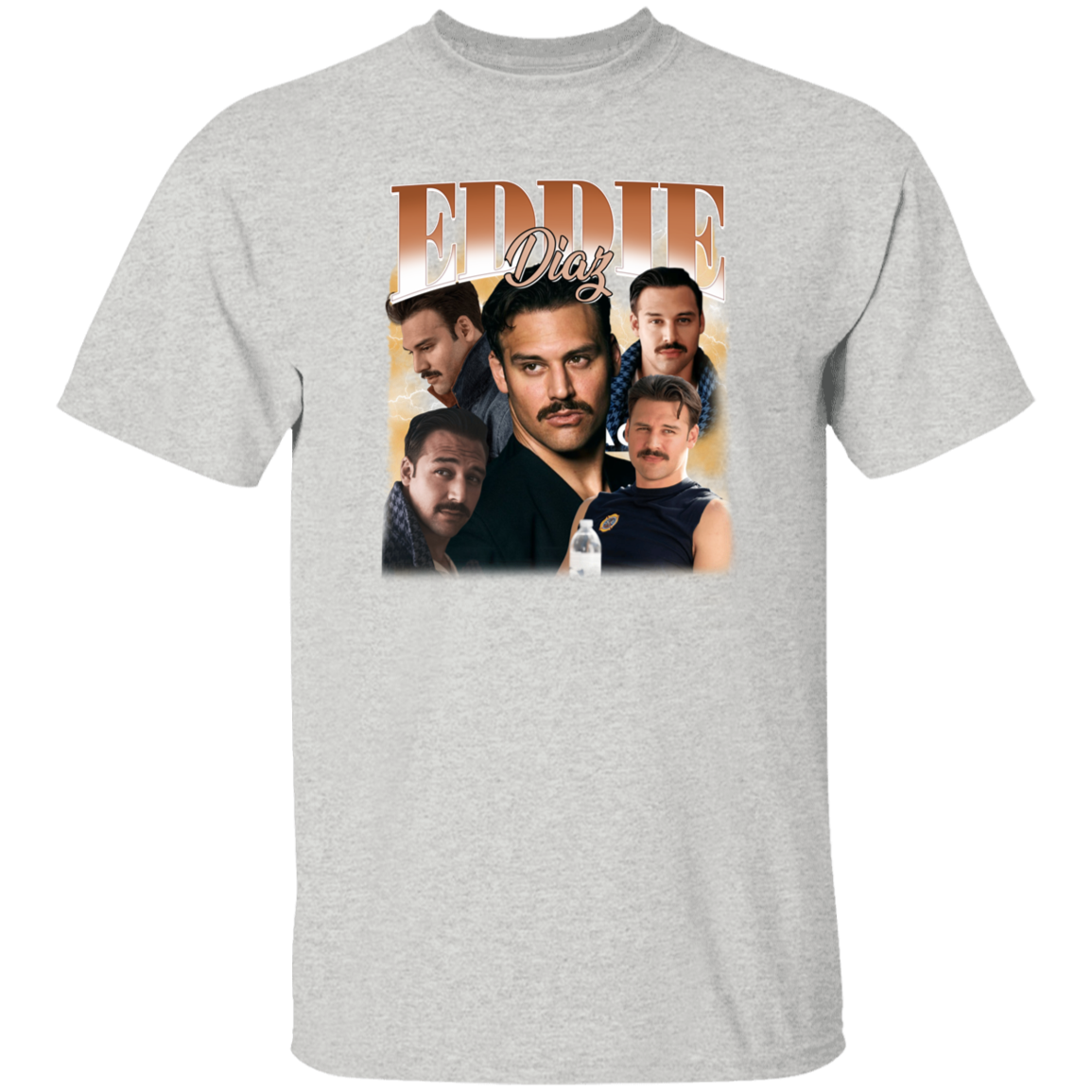 G500 5.3 oz. T-Shirt Eddie Diaz Bootleg Vintage T-Shirt -  ID08112405