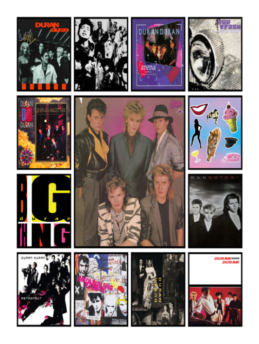 Band Duran Duran Albums For Fans Fleece Blanket, Premium Sherpa Blanket, Rock Band Blanket, Rock Music Lover Quilt, Duran Duran BlanketVPS Cozy Plush Fleece Blanket - 30x40