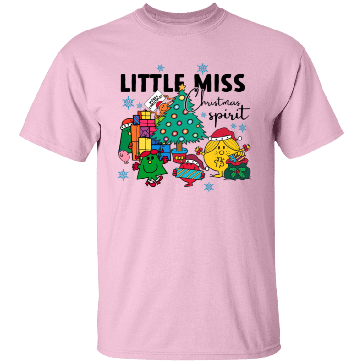 Little Miss Christmas Teacher Vintage Unisex T-Shirt - letter