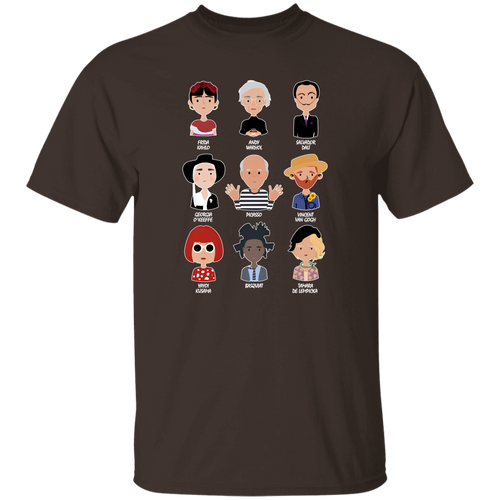 The Greatest Painters Of All Time Teacher Vintage Unisex  T-Shirt - letter