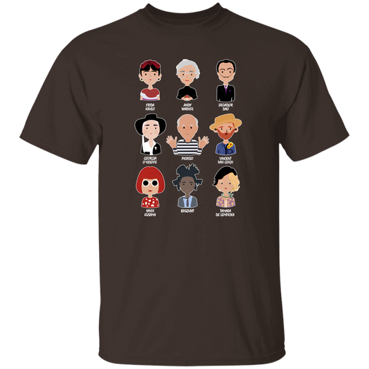The Greatest Painters Of All Time Teacher Vintage Unisex  T-Shirt - letter