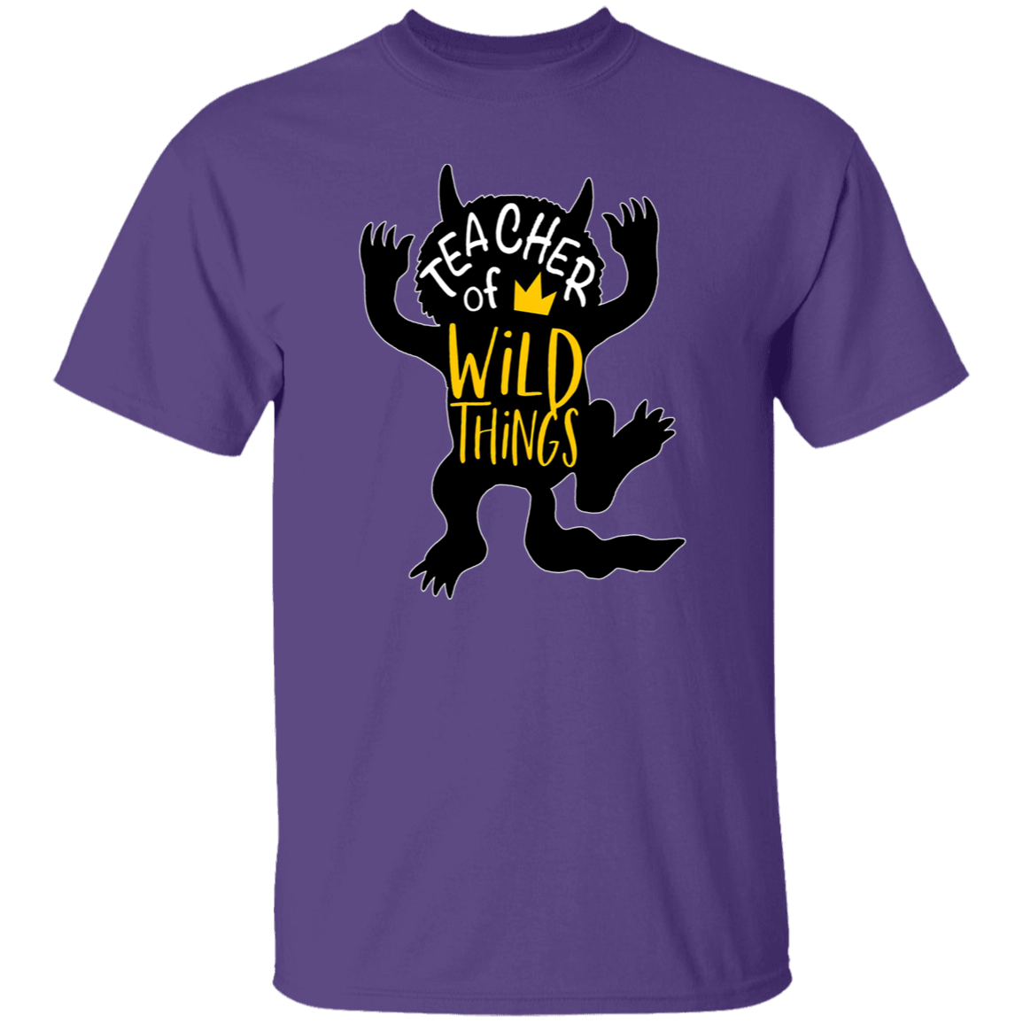 Teacher of Wild Things Teacher  T-Shirt - biubiucustom