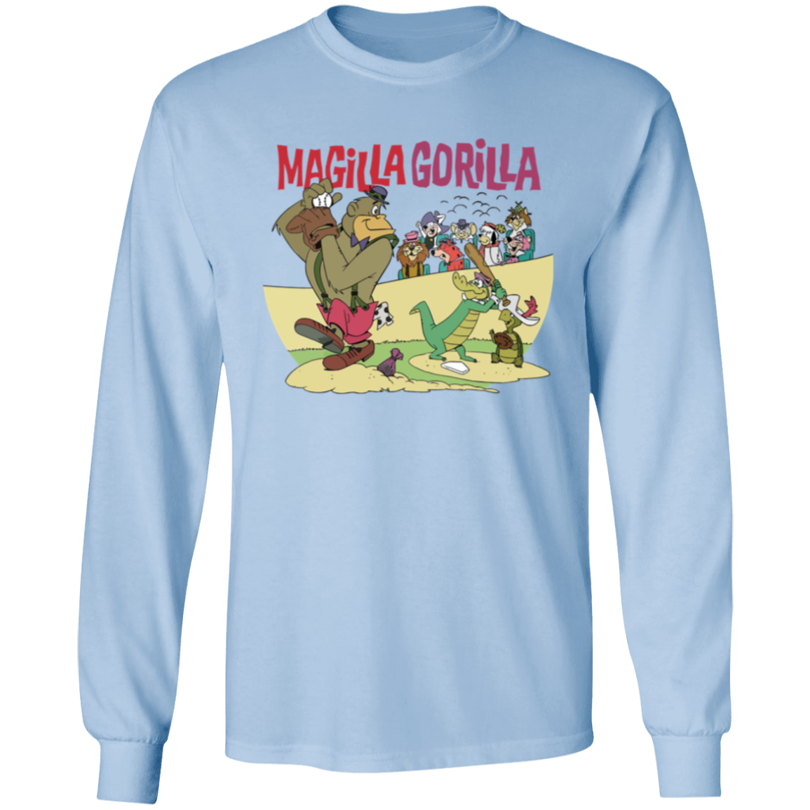 G540 LS T-Shirt 5.3 oz. 	Tribute To Magilla Gorilla Cartoon Show From The 1960s T-Shirt
