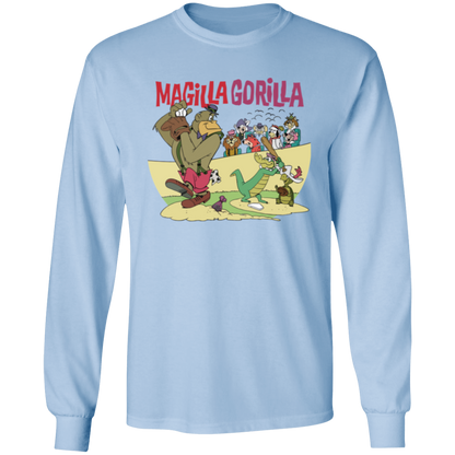 G540 LS T-Shirt 5.3 oz. 	Tribute To Magilla Gorilla Cartoon Show From The 1960s T-Shirt