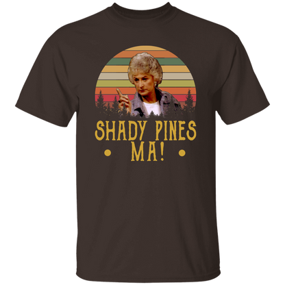 Shady Pines Ma Vintage Retro Vintage T-Shirt