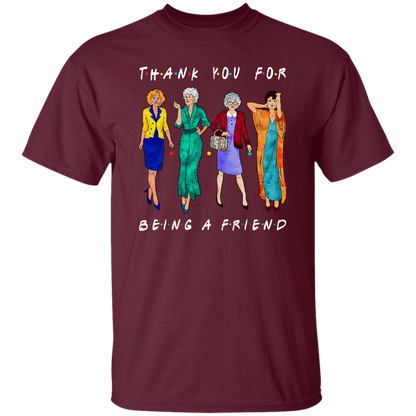 Thank You For Being A Friend Golden Girls Vintage T-Shirt