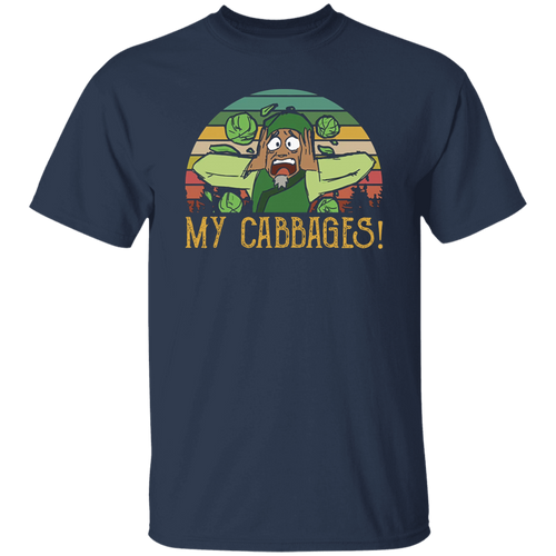 My Cabbages Cabbage Merchant Vintage T-Shirt, Cabbage Man Merchant Shirt, Gift Tee For You And Your Friends	G500 5.3 oz. T-Shirt