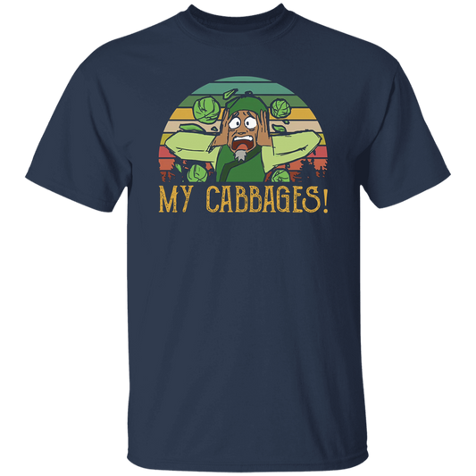My Cabbages Cabbage Merchant Vintage T-Shirt, Cabbage Man Merchant Shirt, Gift Tee For You And Your Friends	G500 5.3 oz. T-Shirt