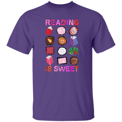 Reading Is Sweet T-Shirt, Candy Book Tee, Cute Teacher Shirt, School Librarians Shirt, Classroom Gift