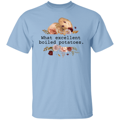 Pride And Prejudice What Excellent Boiled Potatoes Teacher  T-Shirt - CDCraft