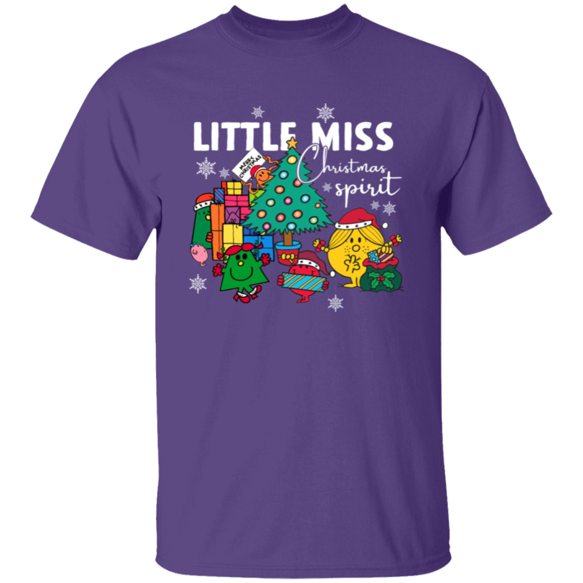 Little Miss Christmas Teacher Vintage Unisex T-Shirt - letter