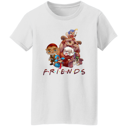 A Labyrinth Characters Friends  T-Shirt - WOMEN