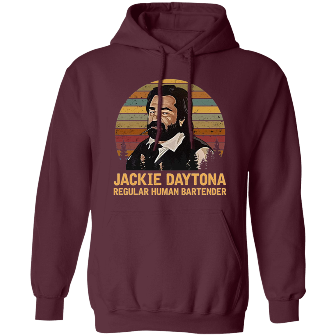 Jackie Daytona Regular Human Bartender Vintage T-Shirt - HOODIE