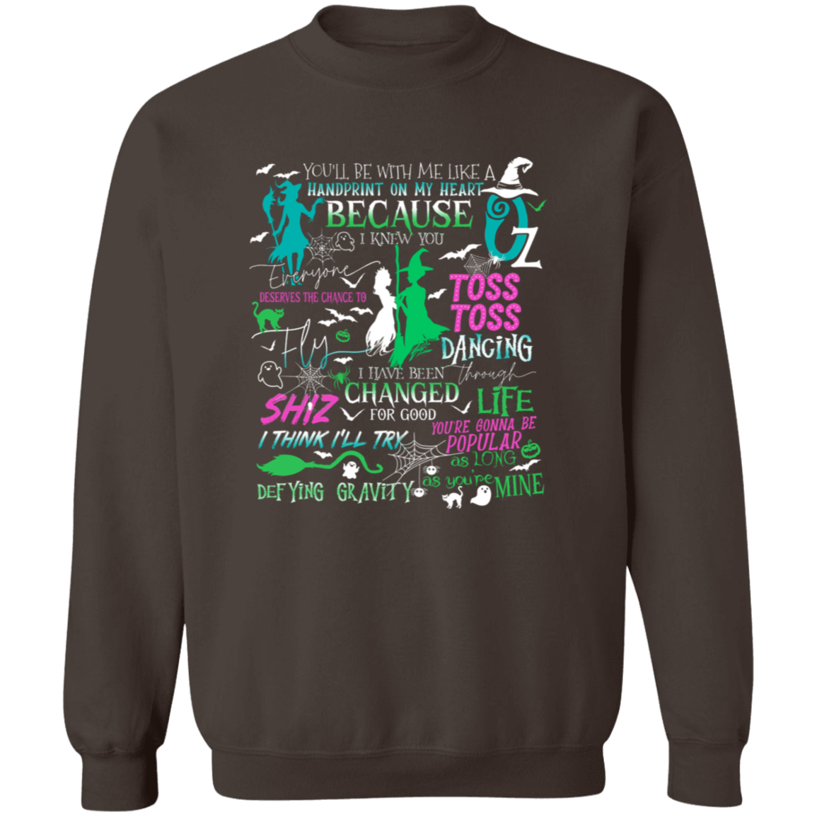 Wicked A New Musical Vintage G180 Crewneck Pullover Sweatshirt - ID26102404 - lucy