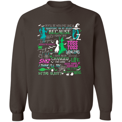 Wicked A New Musical Vintage G180 Crewneck Pullover Sweatshirt - ID26102404 - lucy
