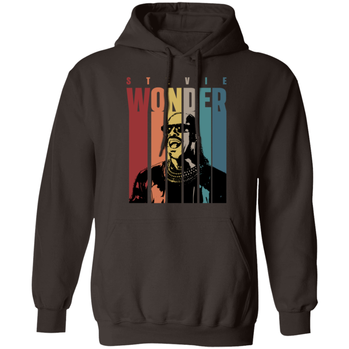 Stevie Wonder Retro Pullover Hoodie - ID28102422