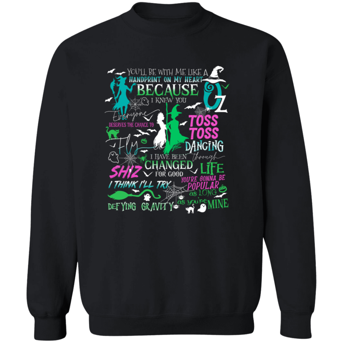 Wicked A New Musical Vintage G180 Crewneck Pullover Sweatshirt - ID26102404 - lucy