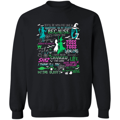 Wicked A New Musical Vintage G180 Crewneck Pullover Sweatshirt - ID26102404 - lucy