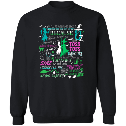 Wicked A New Musical Vintage G180 Crewneck Pullover Sweatshirt - ID26102404 - lucy