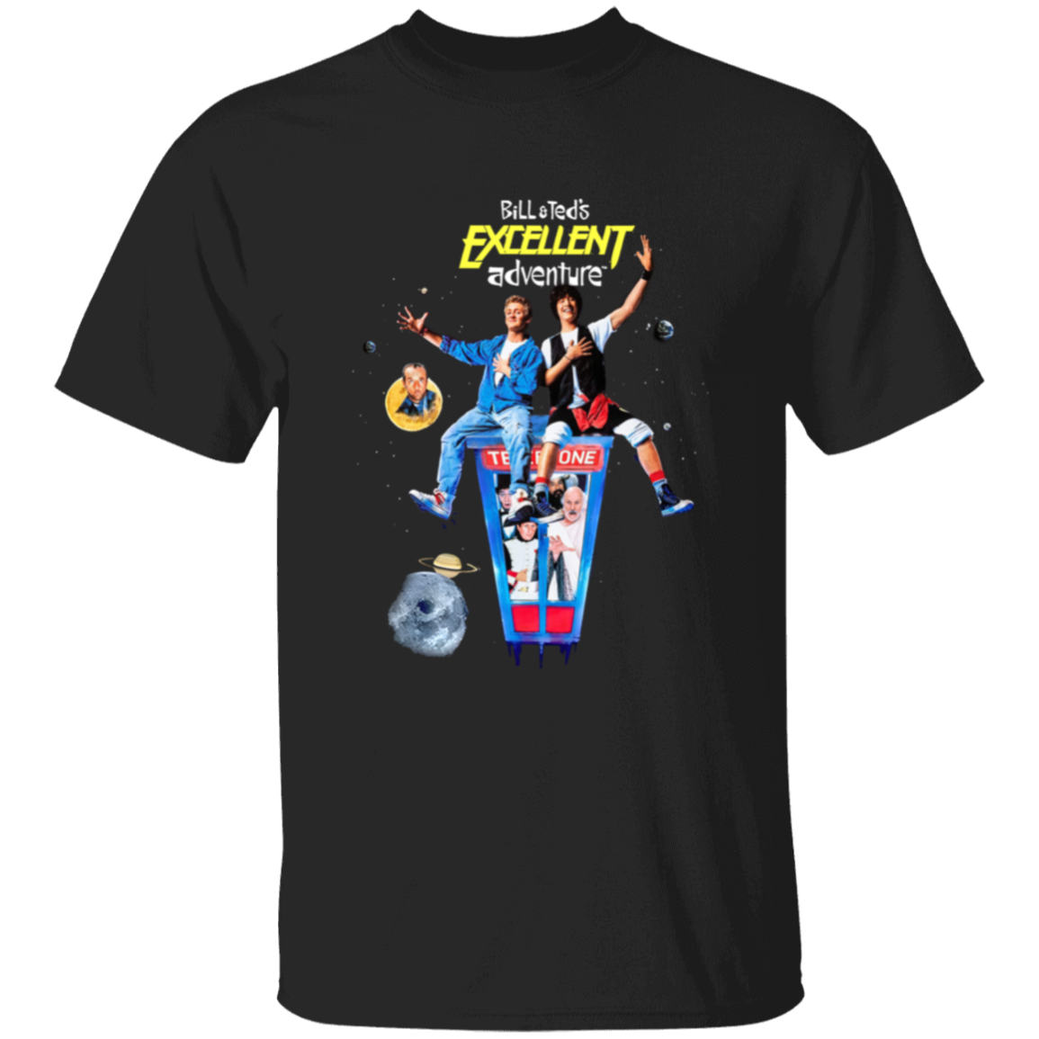 Bill And Ted’s Excellent Adventure Vintage Movie 90s G500B Youth 5.3 oz 100% Cotton T-Shirt - jasmime