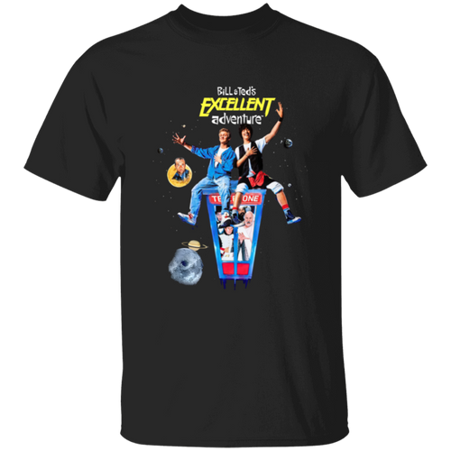 Bill And Ted’s Excellent Adventure Vintage Movie 90s G500B Youth 5.3 oz 100% Cotton T-Shirt - jasmime