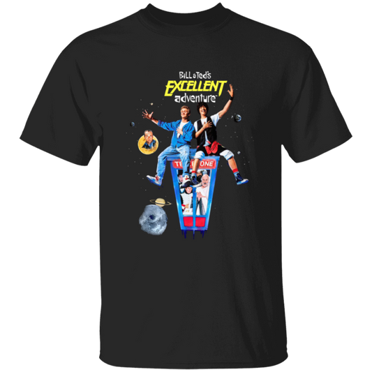 Bill And Ted’s Excellent Adventure Vintage Movie 90s G500B Youth 5.3 oz 100% Cotton T-Shirt - jasmime