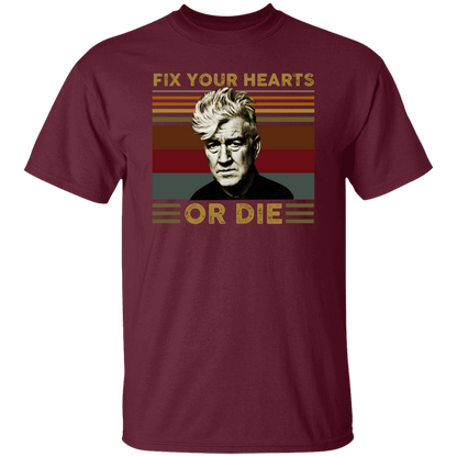 Retro Fix Your Hearts Or Die Unisex T-Shirt