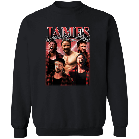 James Mcavoy Vintage Retro Bootleg Gildan Crewneck Pullover Sweatshirt - ID17092418