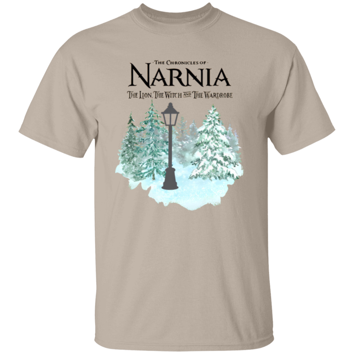 The Chronicles Of Narnia Christmas Teacher Vintage Unisex  T-Shirt - letter
