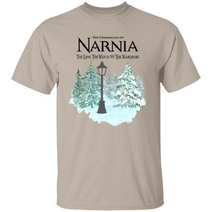 The Chronicles Of Narnia Christmas Teacher Vintage Unisex  T-Shirt - letter