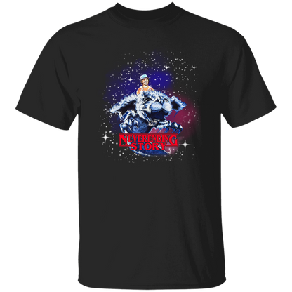 Stranger Things Dustin Neverending Story Vintage T-Shirt