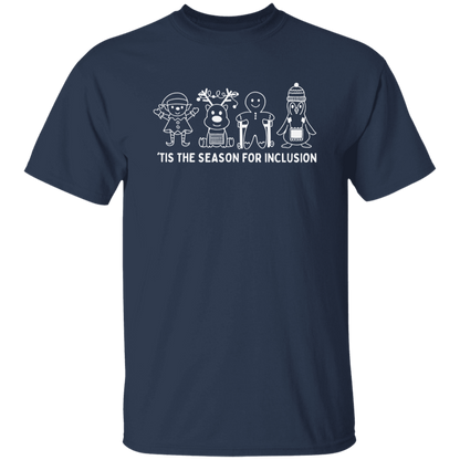 Tis The Season For Inclusion Teacher Vintage T-Shirt
