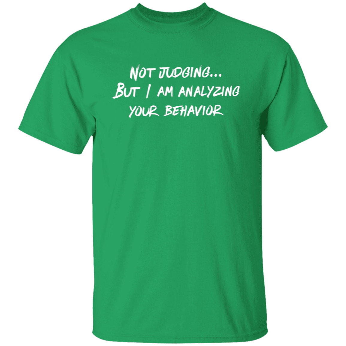 Not Judging But I Am Analyzing Your Behavior Teacher Vintage Unisex  T-Shirt - letter