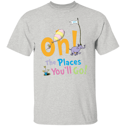Oh The Places You'll Go T-Shirt - lapicta