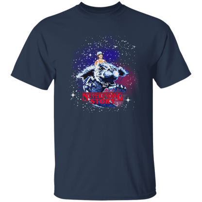 Stranger Things Dustin Neverending Story Vintage T-Shirt