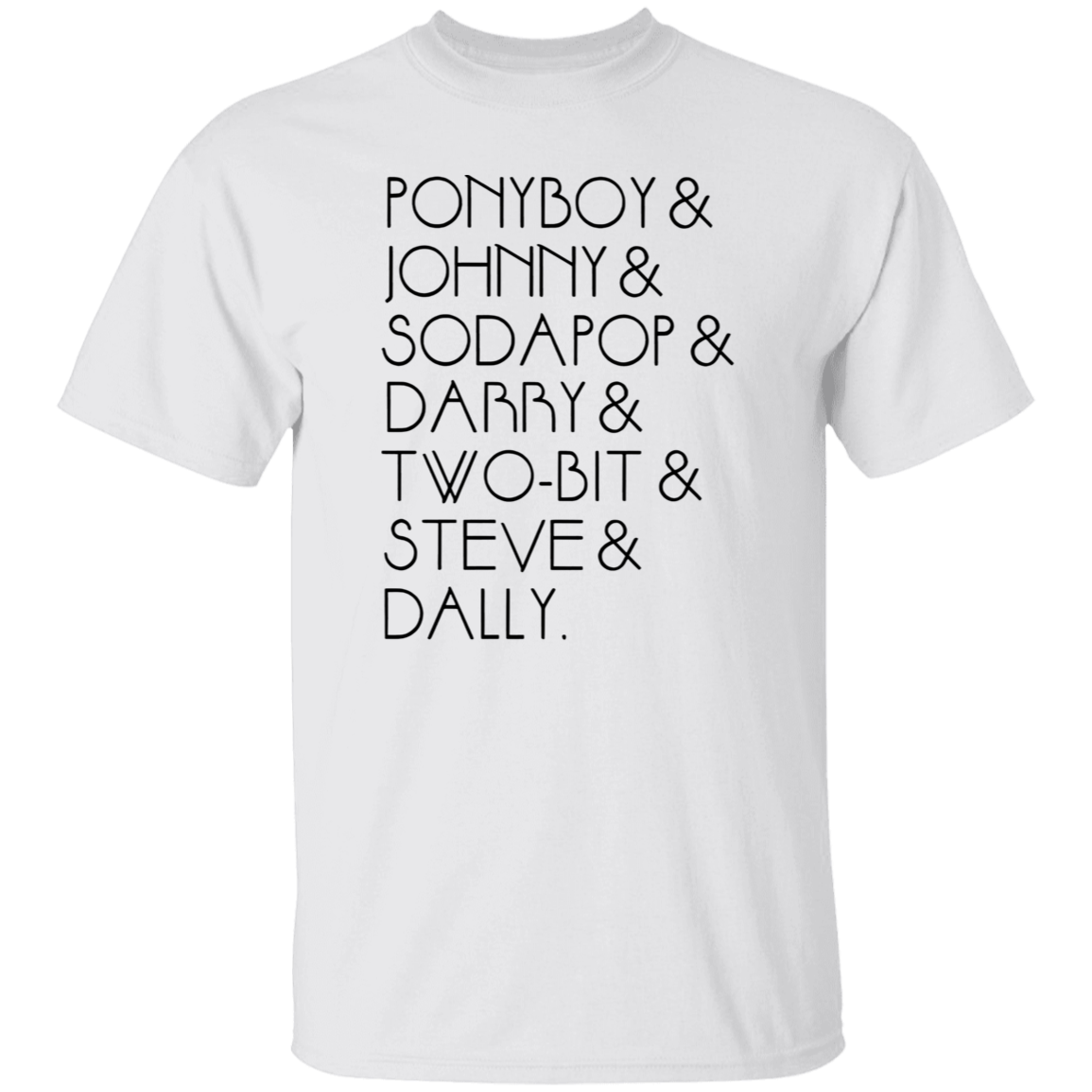 The Outsiders Shirt Characters Funny Literature Teacher Vintage T-Shirt