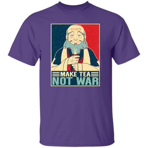 Make Tea Not War Uncle Iroh Vintage T-Shirt, Uncle Iroh Shirt, Gift Tee For You And Your Friends	G500 5.3 oz. T-Shirt